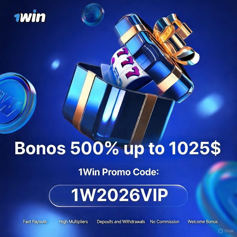 प्रोमो कोड 1Win रजिस्ट्रेशन के लिए – 1WIN2026VIP (500% वेलकम)
